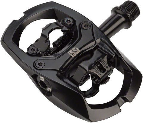 iSSi Trail II Pedals Dual Sided Clipless with Platform Aluminum 9/16 Black