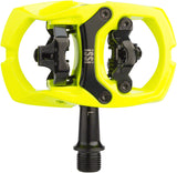 iSSi Trail II Pedals Dual Sided Clipless with Platform Aluminum 9/16 Yellow