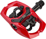 iSSi Trail II Pedals Dual Sided Clipless Aluminum 9/16 Especially Red