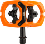 iSSi Trail II Pedals Dual Sided Clipless Aluminum 9/16 HiVis Orange