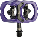 iSSi Trail III Pedals Dual Sided Clipless with Platform Aluminum 9/16 Violet