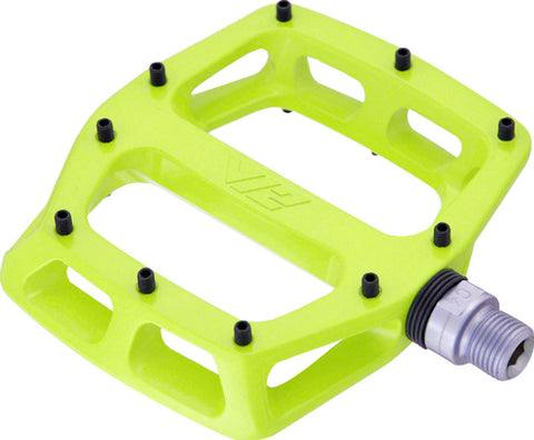 DMR V12 Pedals Platform Aluminum 9/16 Lemon Lime