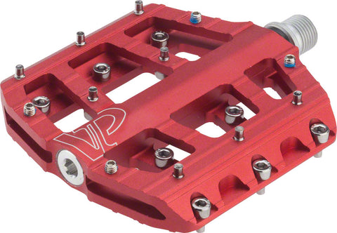 VP Components Vice Trail Pedals Platform Aluminum 9/16 Red