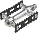 MKS Sylvan Stream Pedals Platform Aluminum 9/16 Silver/Black