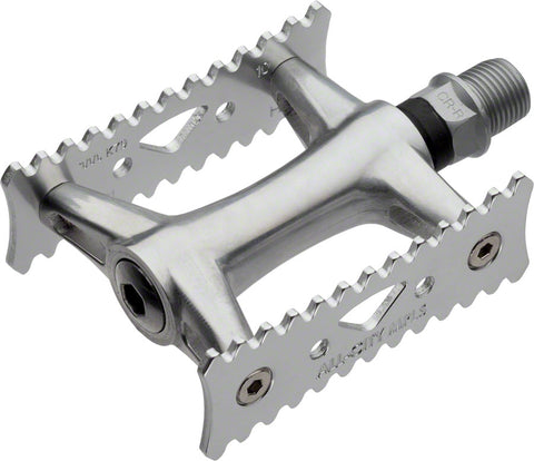 All City Wallner Pro Track Pedals 9/16 Silver