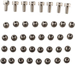 HT Components AN14A Pin Kit Silver