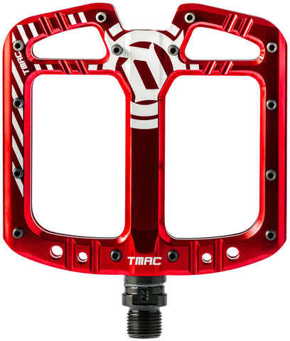 Deity TMAC Pedals Platform Aluminum 9/16 Red