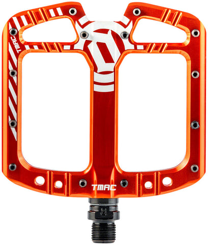 Deity TMAC Pedals Platform Aluminum 9/16 Orange