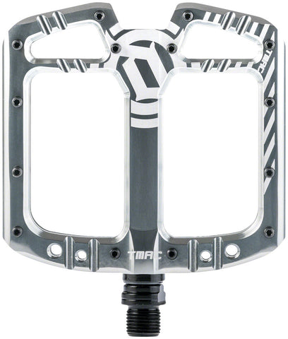 Deity TMAC Pedals Platform Aluminum 9/16 Platinum