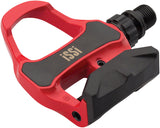 iSSi Road Pedals Single Sided Clipless 9/16 Really Red