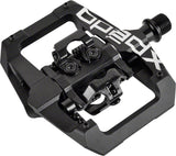 Xpedo GFX Pedals Dual Sided Clipless with Platform Aluminum 9/16 Black