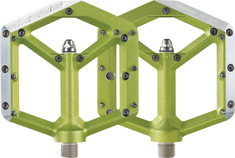 Spank Spike Pedals Platform Aluminum 9/16 Green