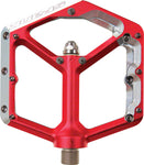 Spank Oozy Pedals Platform Aluminum 9/16 Red