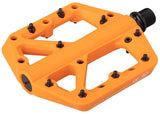 Crank Brothers Stamp 1 Pedals Platform Composite 9/16 Orange