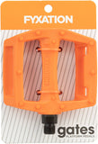 Fyxation Gates Pedals - Platform Plastic 9/16 Orange