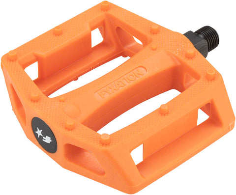 Fyxation Gates Pedals - Platform Plastic 9/16 Orange