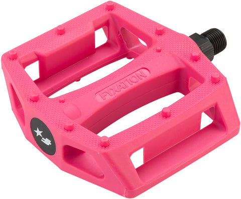 Fyxation Gates Pedals Platform 9/16 Plastic Pink