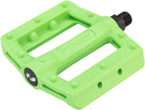 Fyxation Gates Slim Pedals Platform Plastic 9/16 Green