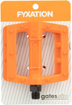 Fyxation Gates Slim Pedals Platform Plastic 9/16 Orange