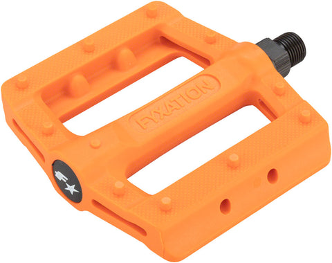 Fyxation Gates Slim Pedals Platform Plastic 9/16 Orange