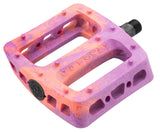 Odyssey Twisted Pro PC Pedals 9/16 Purple/Bright Red Swirl