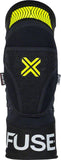 Fuse Protection Omega Knee Pad: Black/Neon Yellow SM/MD Pair