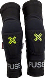 Fuse Protection Omega Elbow Pad: Black/Neon Yellow XL/2XL Pair