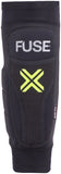 Fuse Protection Omega Shin/Whip Pad - Black/Neon Yellow Small