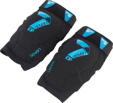 7iDP, Flex, Knee/Shin Guard, Black, L, Pair