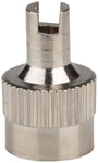 Rema 37 Schrader Metal Valve Cap with Core Tool