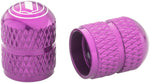 Deity Components Crown Schrader Valve Caps Purple