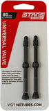 Stans No Tubes, Tubeless Valves, Tubeless Valve, Presta, 80mm, Pair, Pair