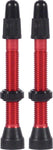 WTB Aluminum TCS Tubeless Valves 34mm Red Pair