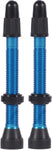 WTB Aluminum TCS Tubeless Valves 46mm Blue Pair