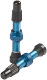 Stan's NoTubes 35mm Tubeless Valves Pair Blue