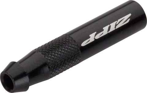 Zipp Valve Extender 33mm for Zipp 303 1 Piece for Threaded Presta Valve Black