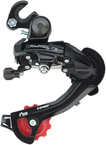 Shimano Tourney RD-TZ500 Rear Derailleur - 67 Speed Long Cage Black Dropout