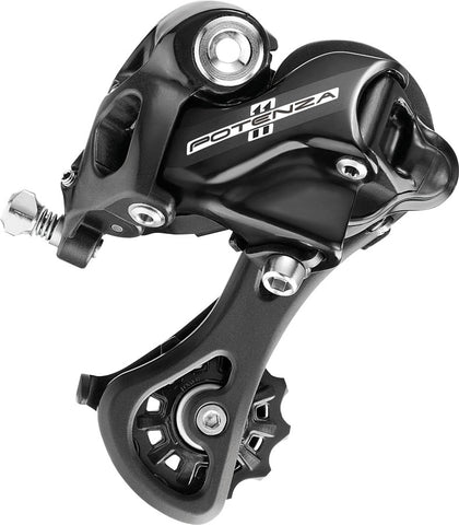 Campagnolo Potenza Rear Derailleur - 11 Speed Medium Cage Black