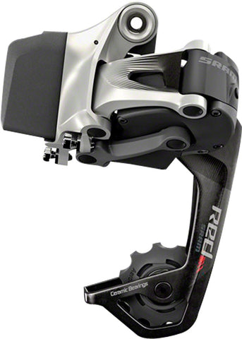 SRAM, Red eTAP, Rear derailleur, 11sp., Medium WiFli, Black