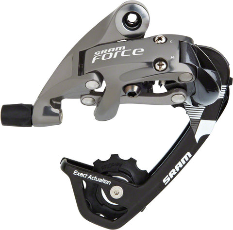 SRAM Force WiFli Rear Derailleur 10 Speed Medium Cage Black/Silver