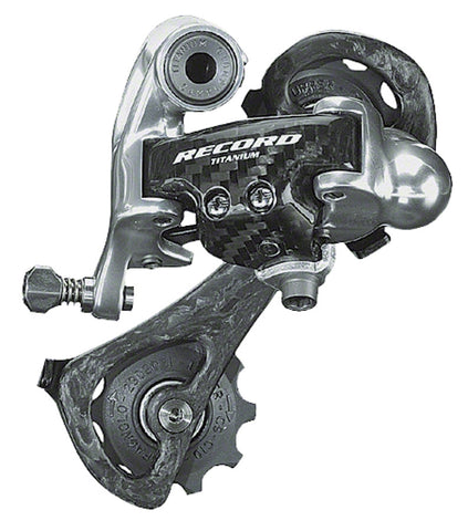 Campagnolo Record Rear Derailleur - 10 Speed Medium Cage Black