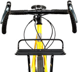 Pelago Commuter Front Rack: Large Black Stainless Steel