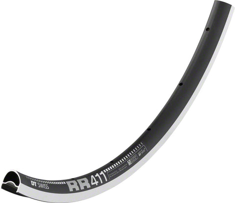 DT Swiss RR 411 Rim 700 Rim Black 32h Asymmetric