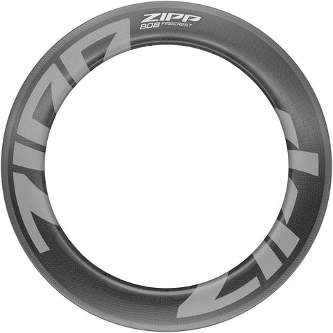 Zipp 808 Firecrest Carbon Rim 700 Rim Brake Matte Carbon 24H Rear