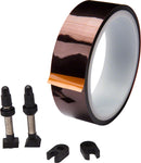 Easton Road Tubeless Kit Includes 2 Valves and 10mx22mm Tape