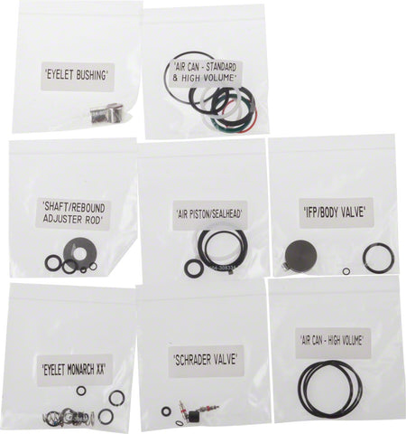 RockShox Rear Shock Service Kit Full Monarch XX B1 2014+