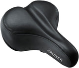 Delta Crusier Saddle - Steel Black