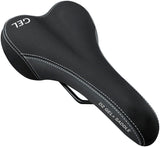 Delta D2 Comfort Gel + Saddle - Steel Black