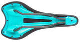 SDG Radar MTN Saddle Ti Rails Black/Turquoise