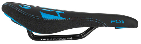 SDG Fly Jr Saddle Cyan/Black